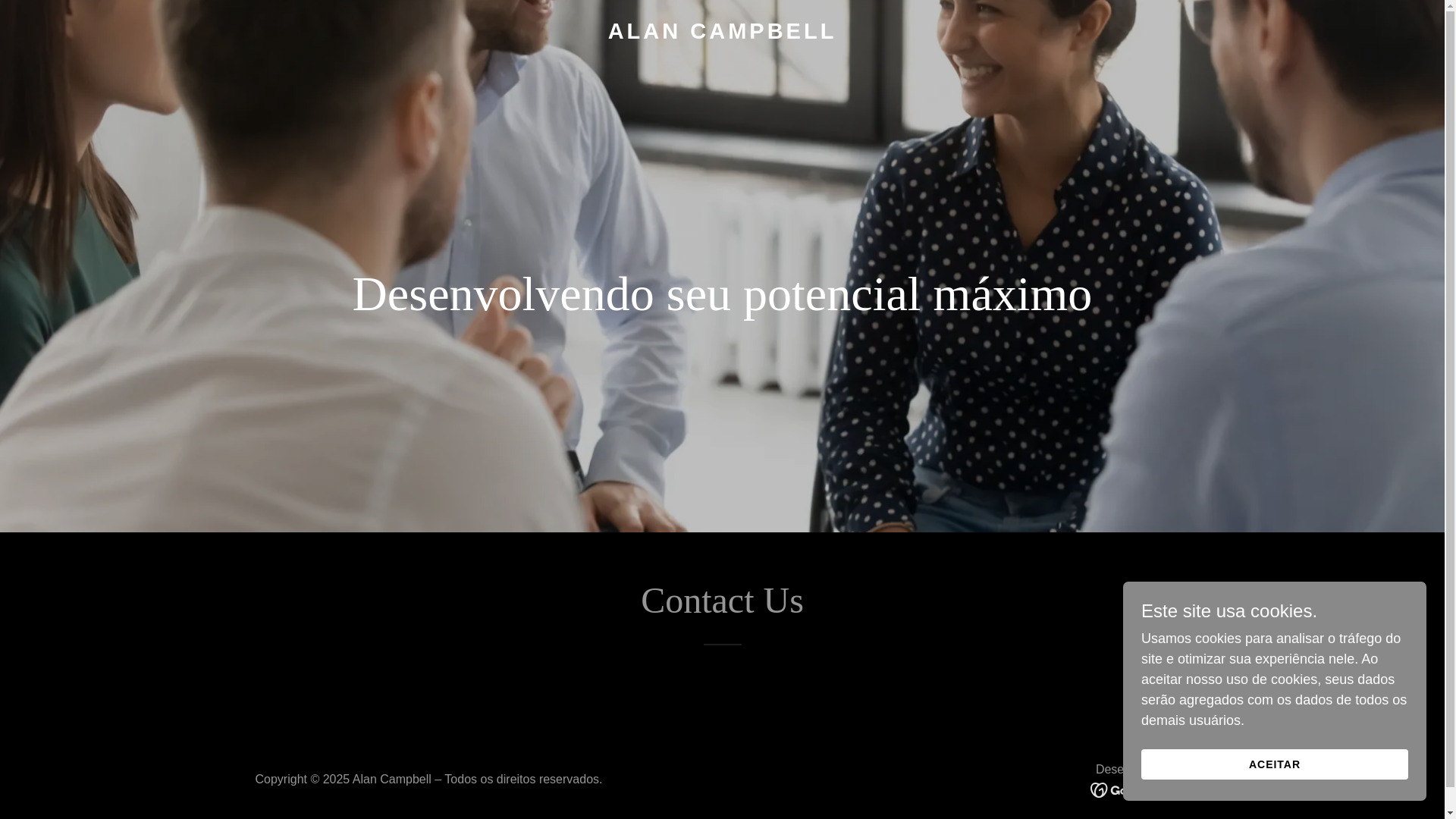 website screenshot of https://alancampbell.com.br/