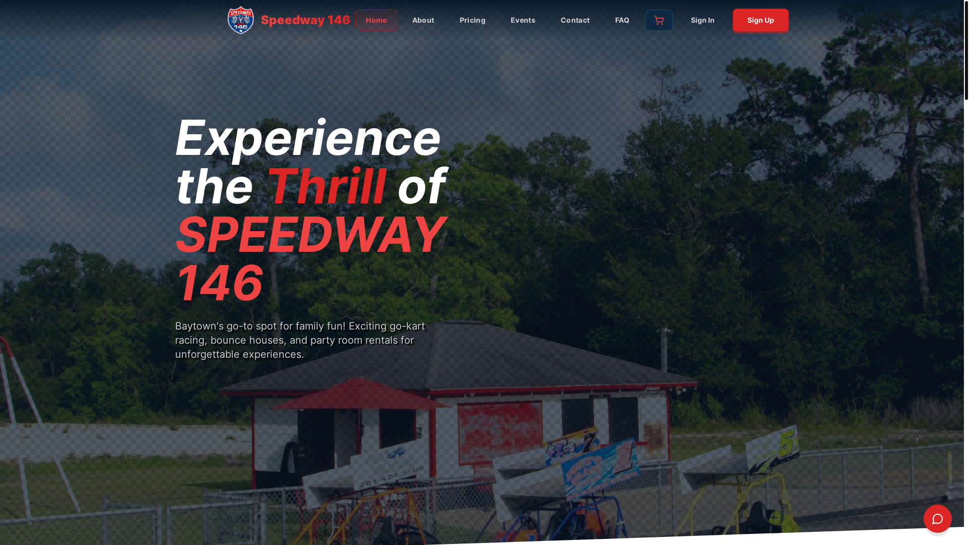 website screenshot of https://baytowngocarts.com/