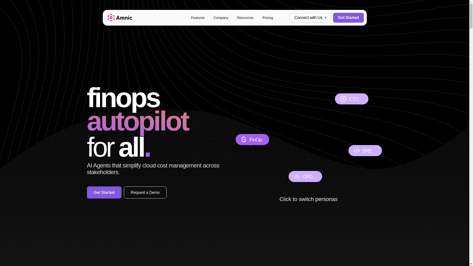 website screenshot of https://amnicstaff.com/
