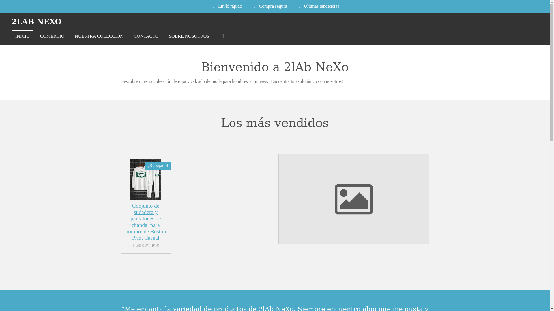 website screenshot of https://2labnexo.com/