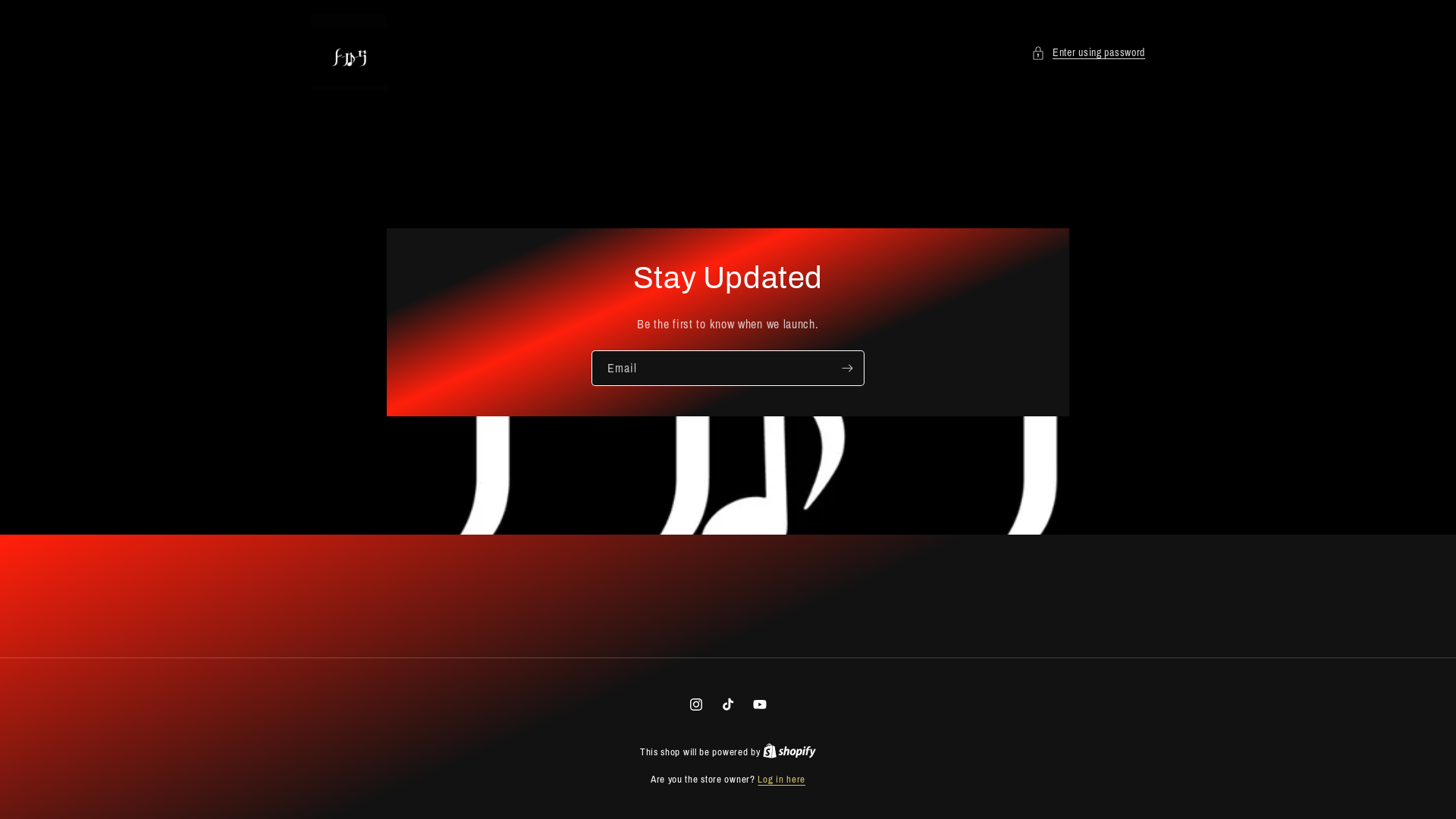 website screenshot of https://thef-n-sstore.com/
