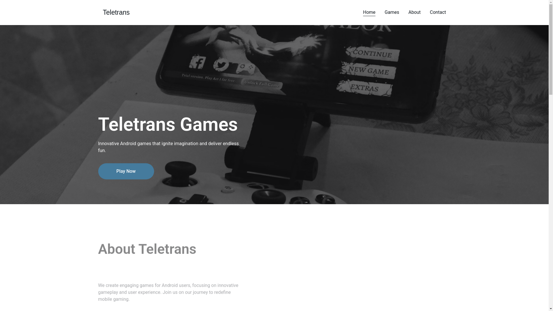 website screenshot of https://teletrans.cyou/