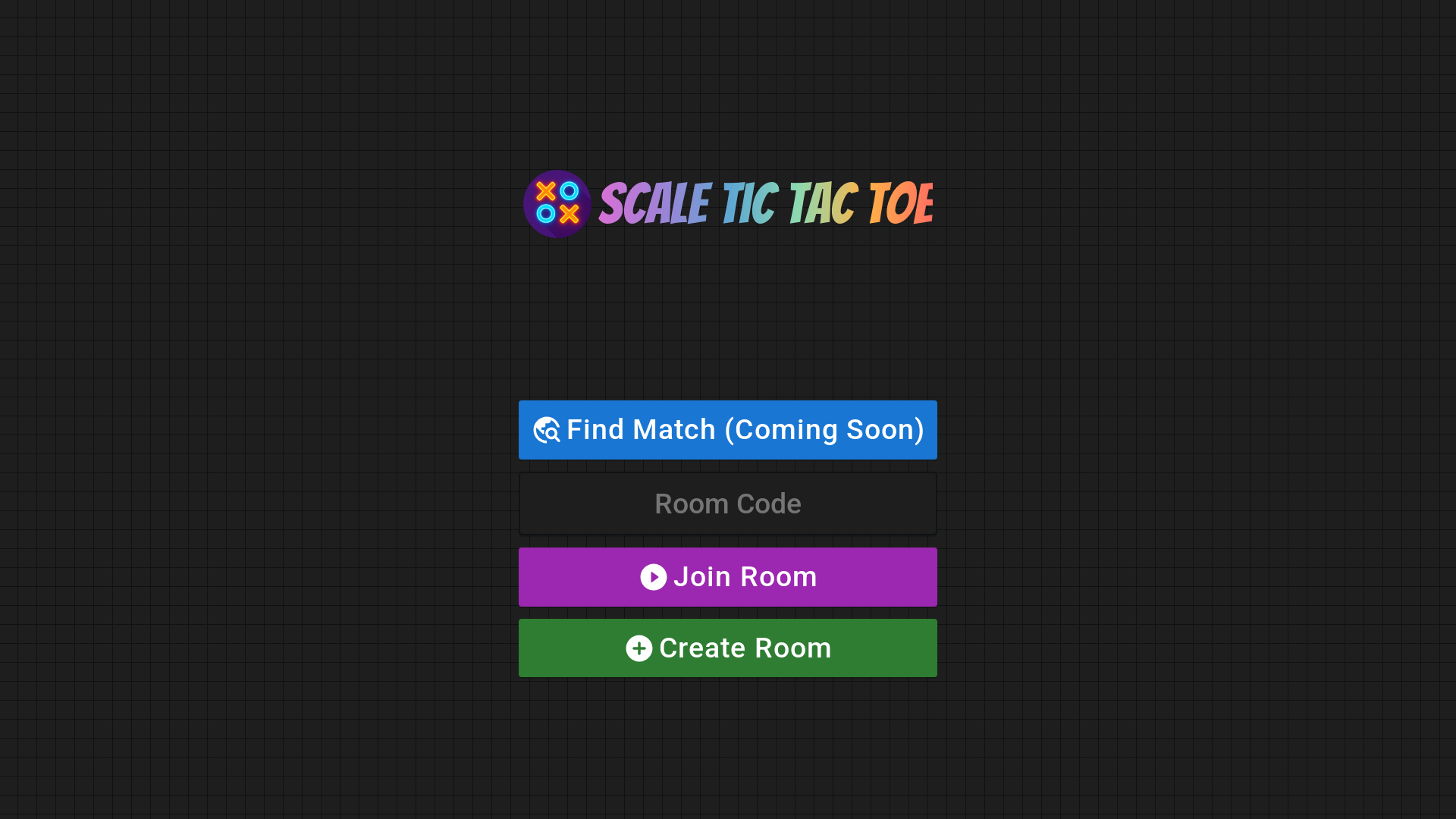 website screenshot of https://scaletictactoe.pages.dev/