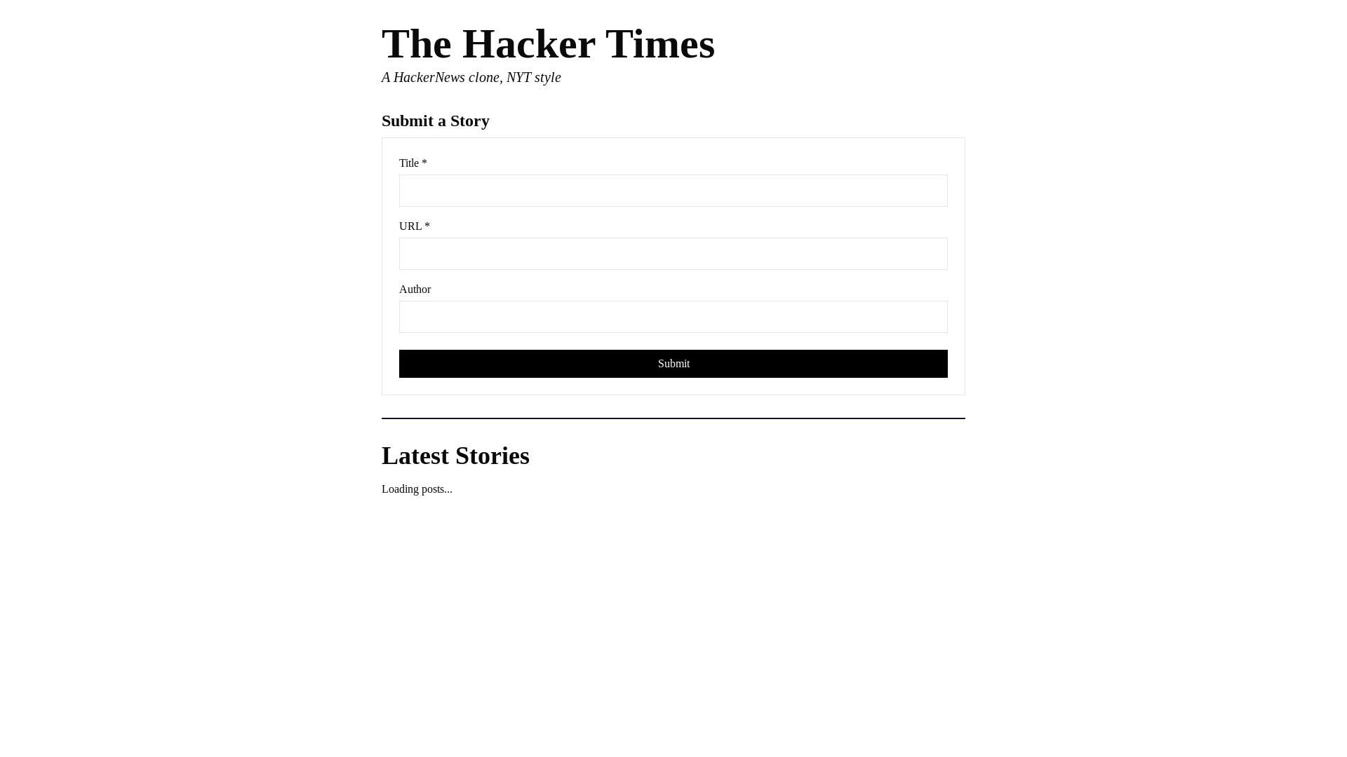 website screenshot of https://26128699-build-the-hackernews-frontend.pages.dev/
