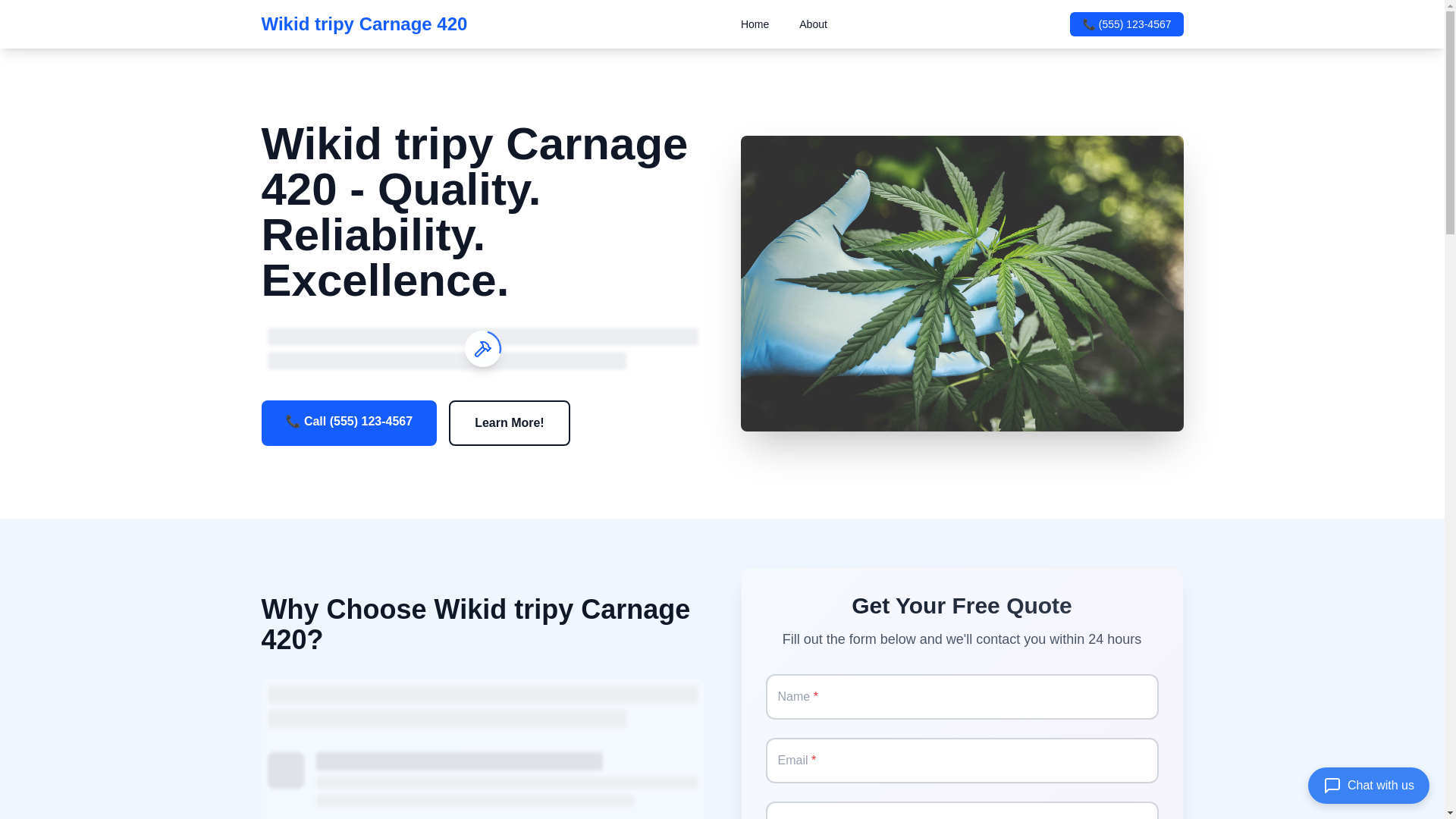 website screenshot of https://wikid-tripy-carnage-420-website.pages.dev/