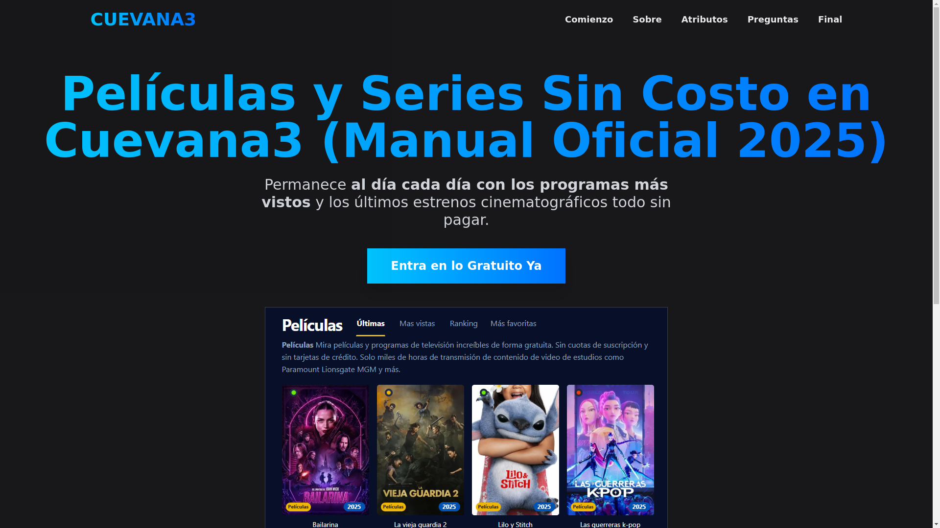 website screenshot of https://cuevana3-1mus.pages.dev/