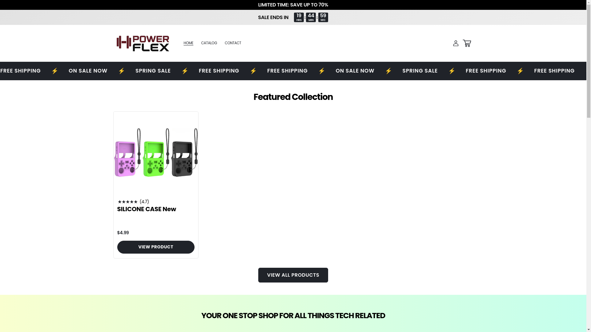 website screenshot of https://powerflex-tech.us/