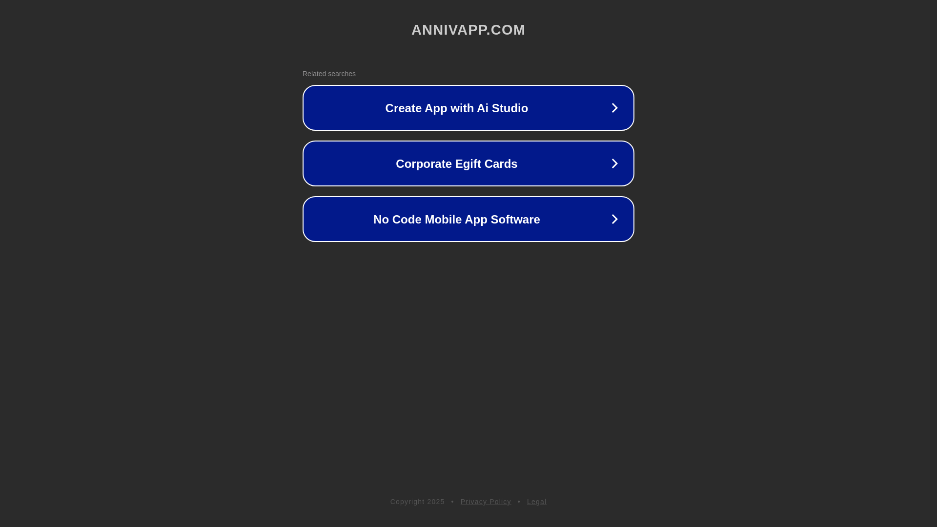 website screenshot of https://annivapp.com/