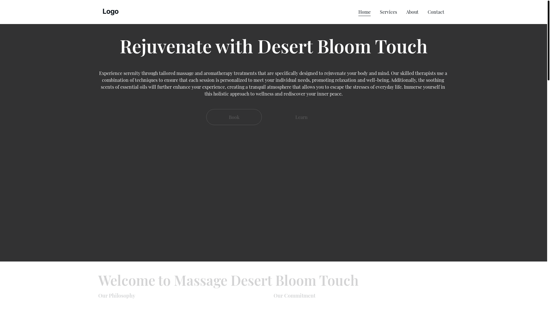 website screenshot of https://desertbloomtouch.fun/
