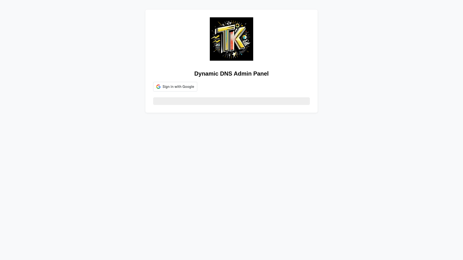 website screenshot of https://tkmspdyndnsadmin.pages.dev/