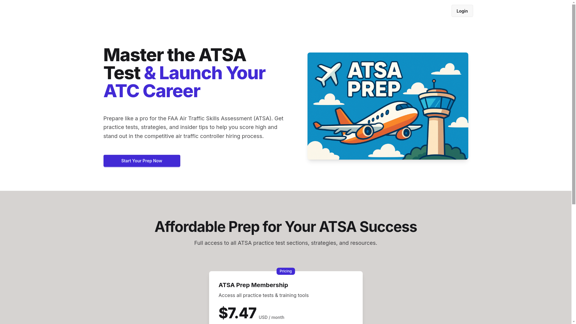 website screenshot of https://atsaace.com/