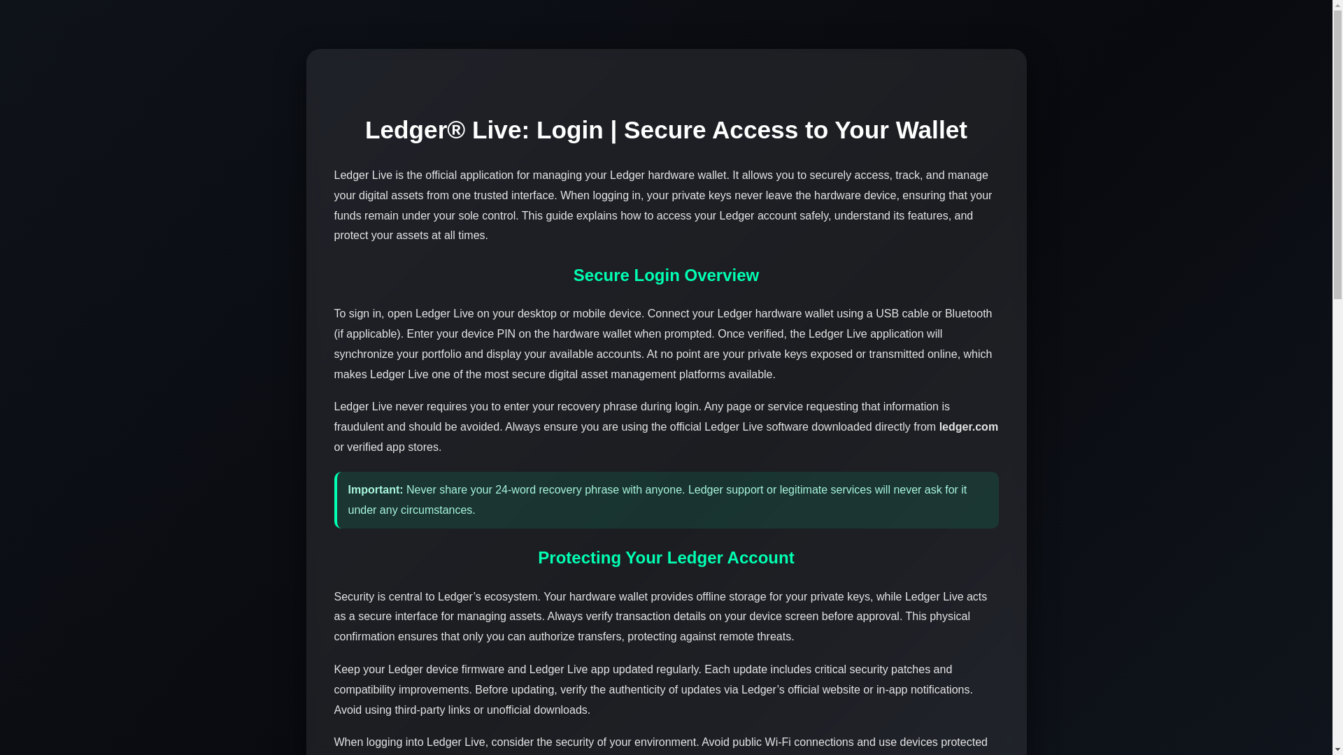 website screenshot of https://home--ledgrlive-eng.pages.dev/