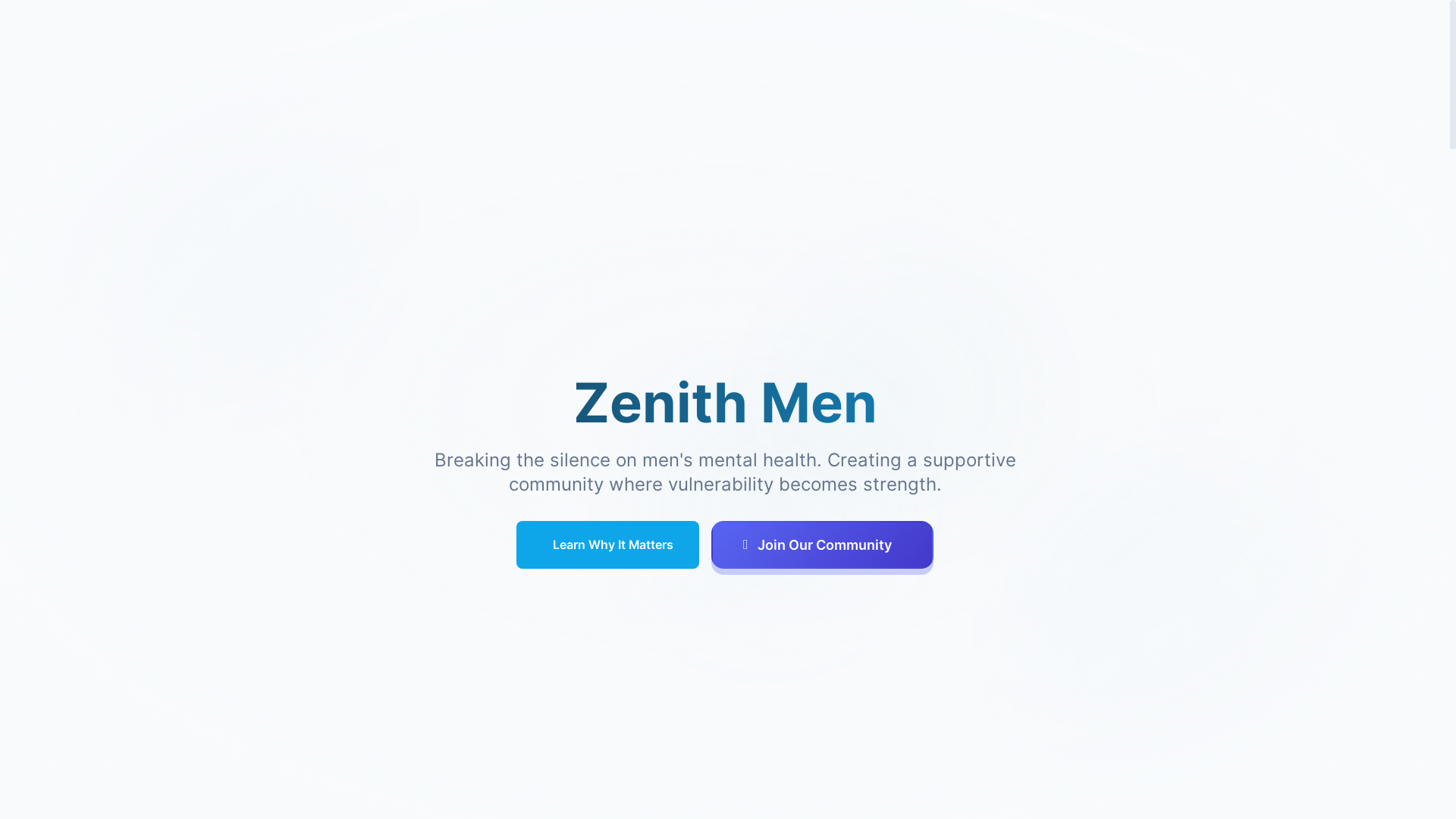 website screenshot of https://zenith-men.pages.dev/