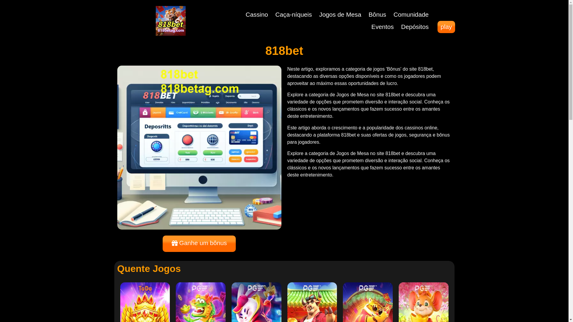 website screenshot of https://818betag.com/