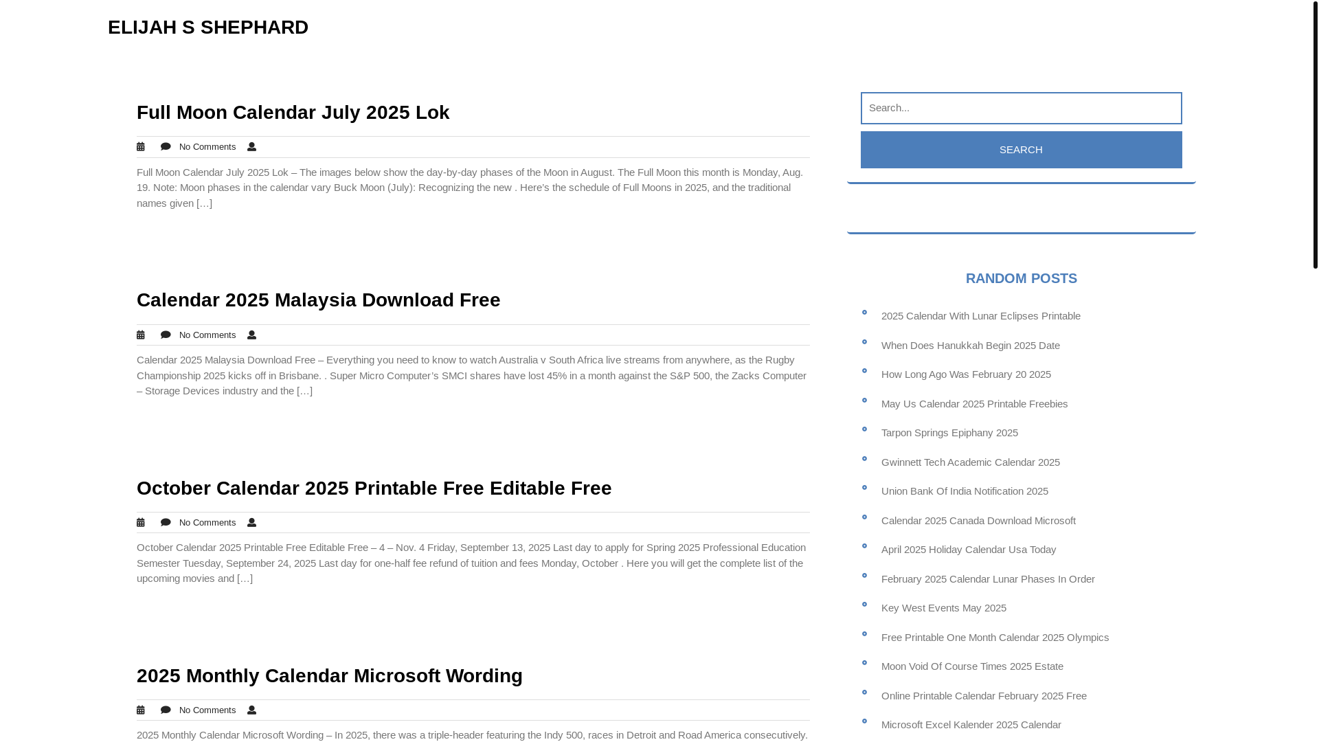 website screenshot of https://elijahsshephard.pages.dev/