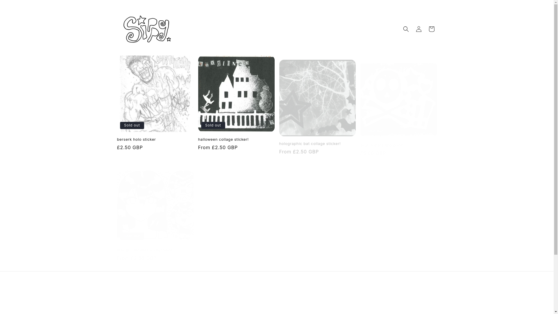 website screenshot of https://sippysloft.co.uk/