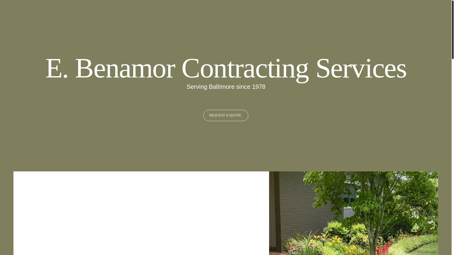 website screenshot of https://ebenamorcontractingservices.com/