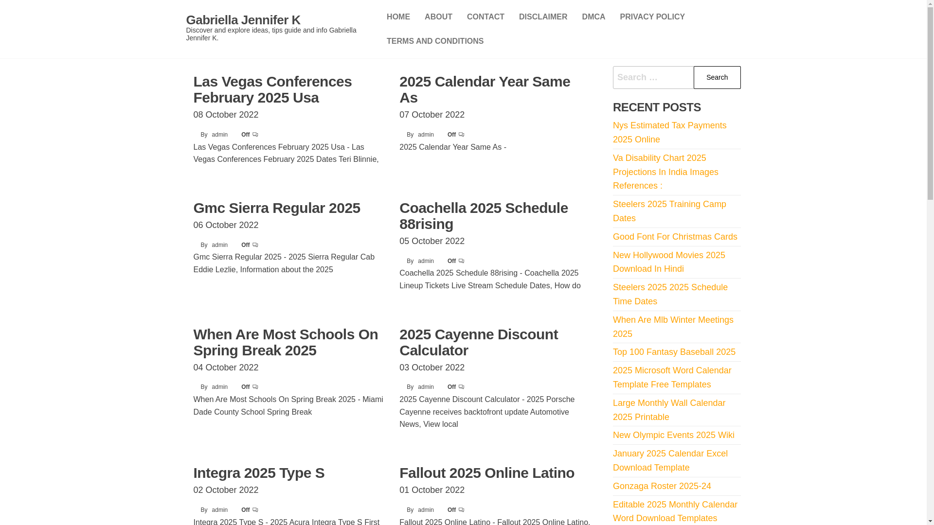 website screenshot of https://gabriellajenniferk.pages.dev/