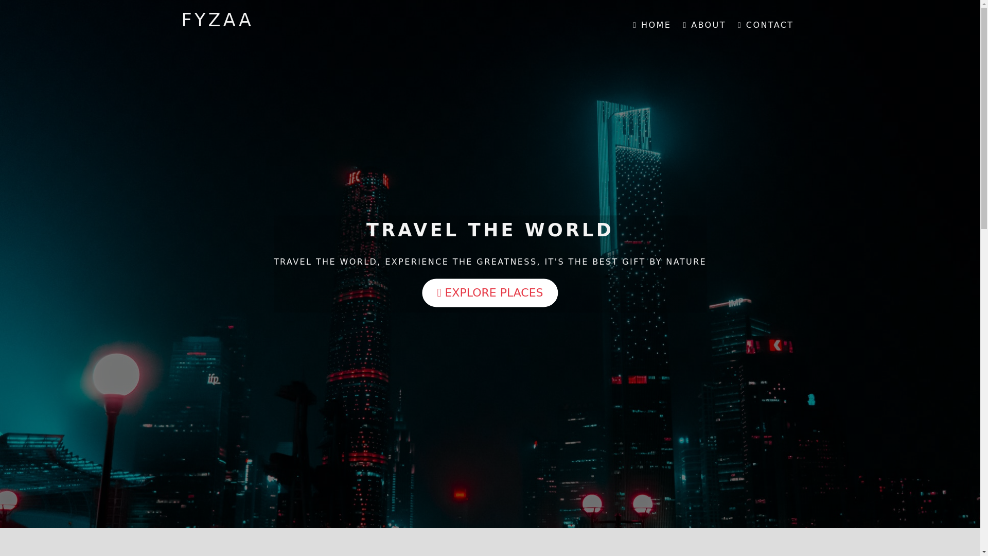 website screenshot of https://fyzaa-trail.pages.dev/