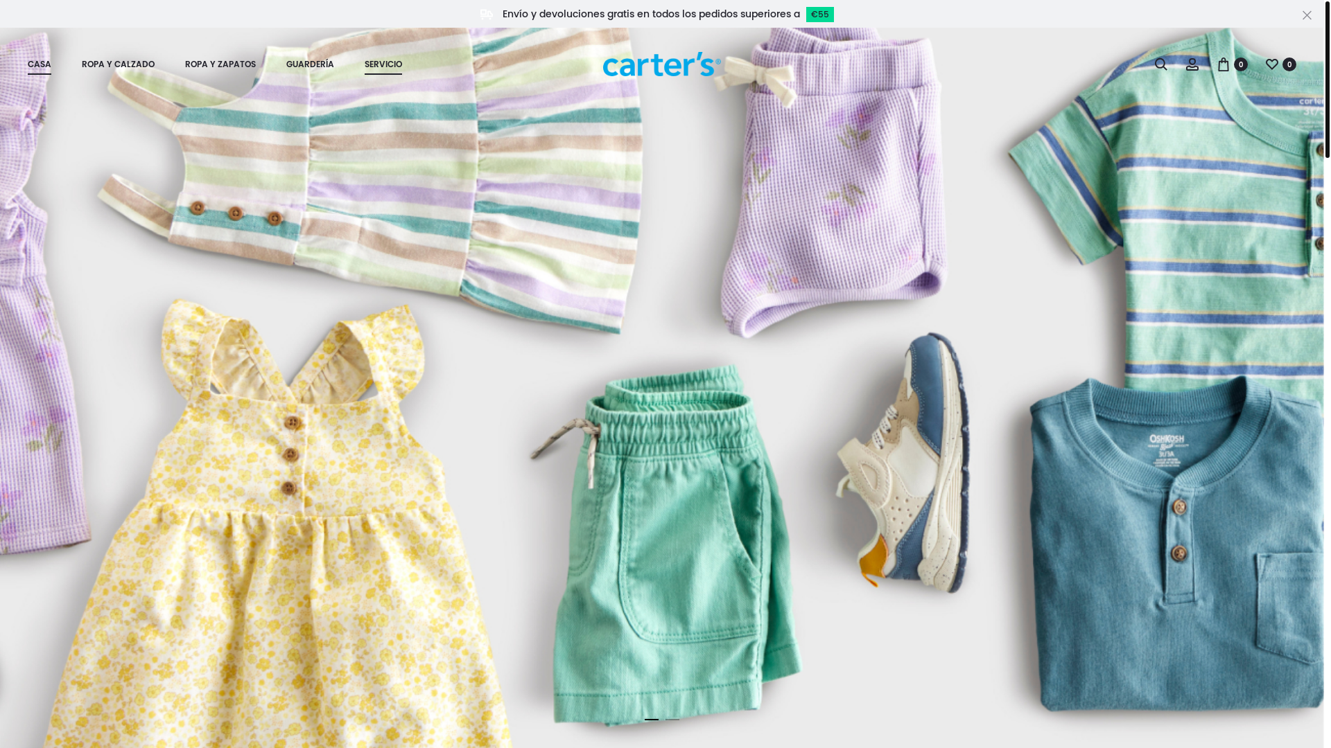 website screenshot of https://www.carterss.es/