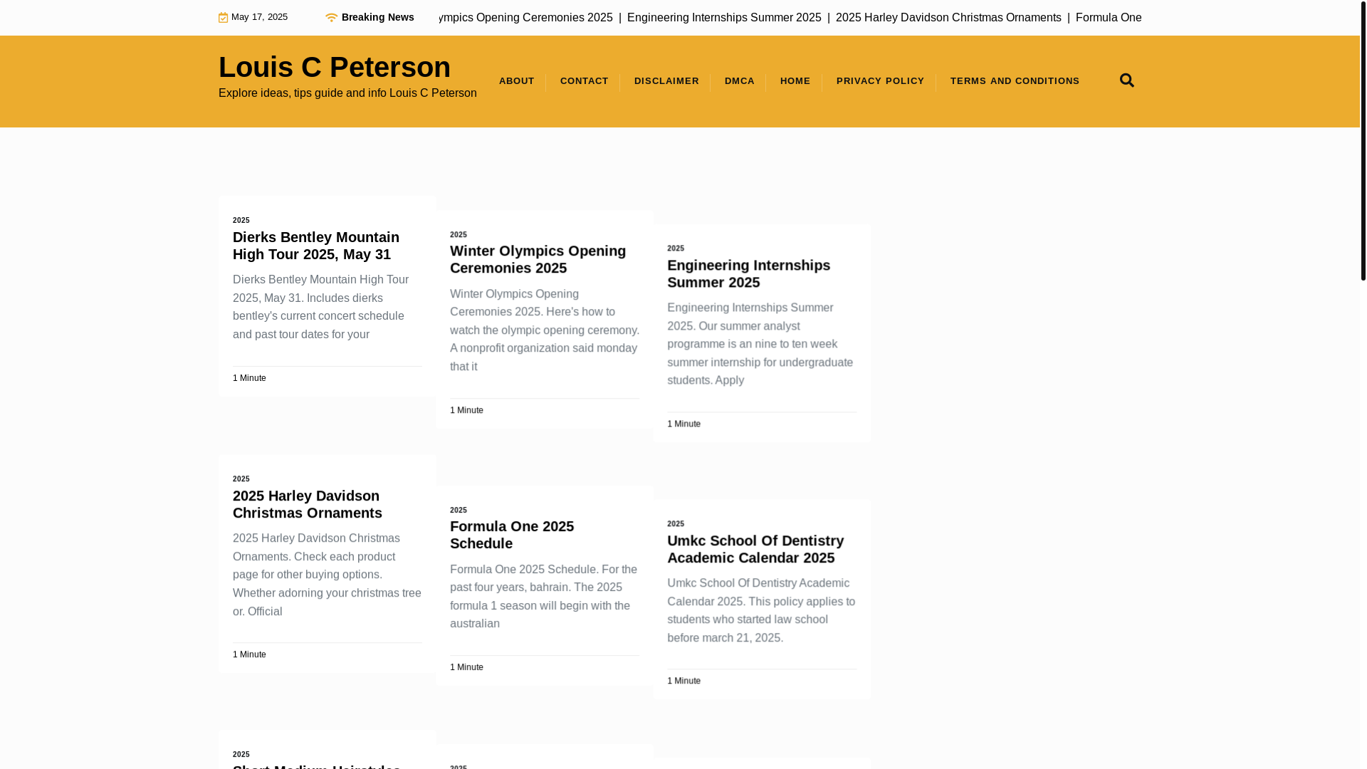 website screenshot of https://louiscpetersonm.pages.dev/