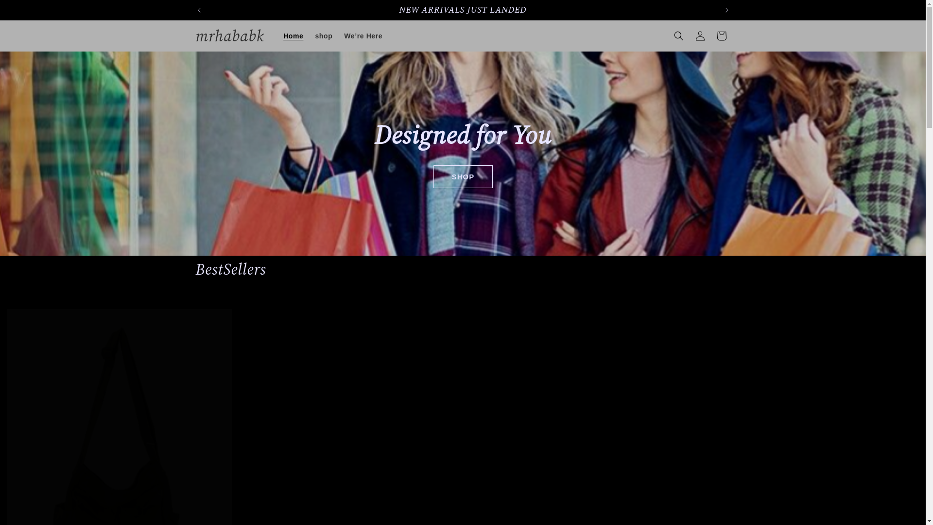 website screenshot of https://mrhababk.com/