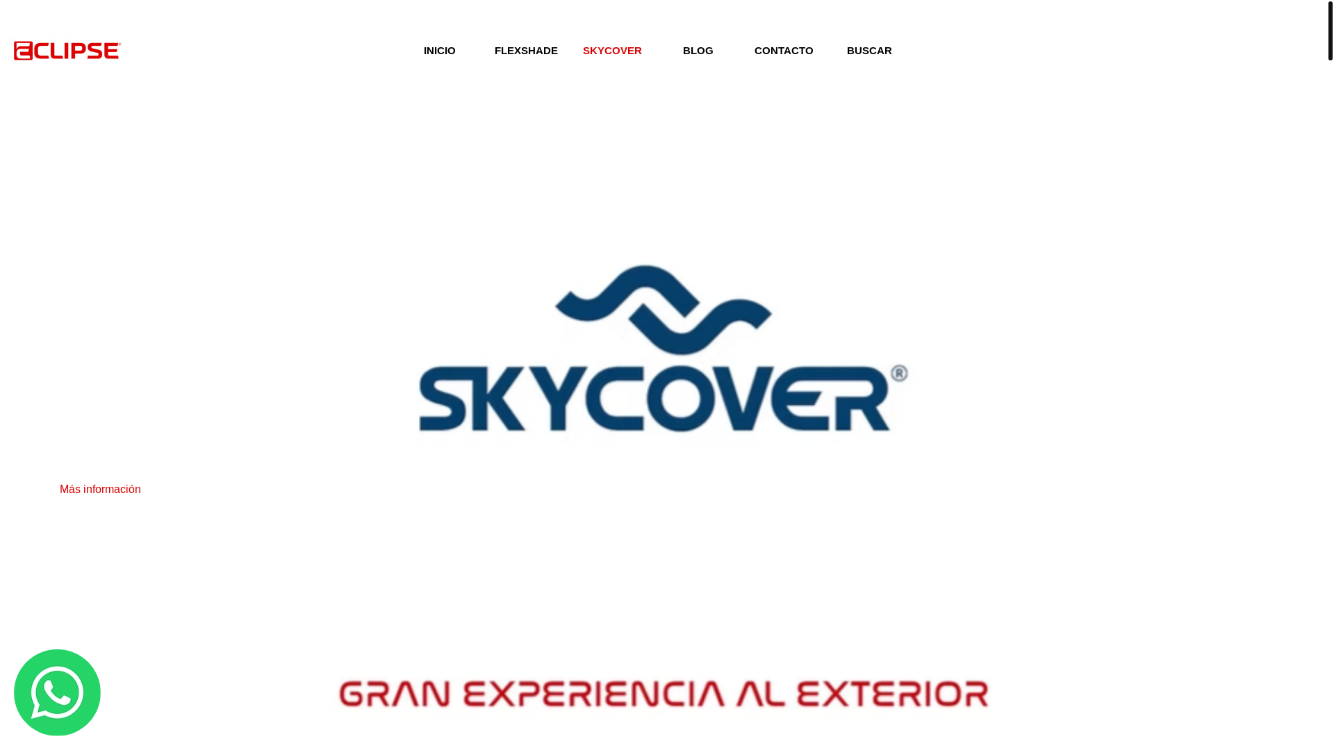 website screenshot of https://skycover.mx/