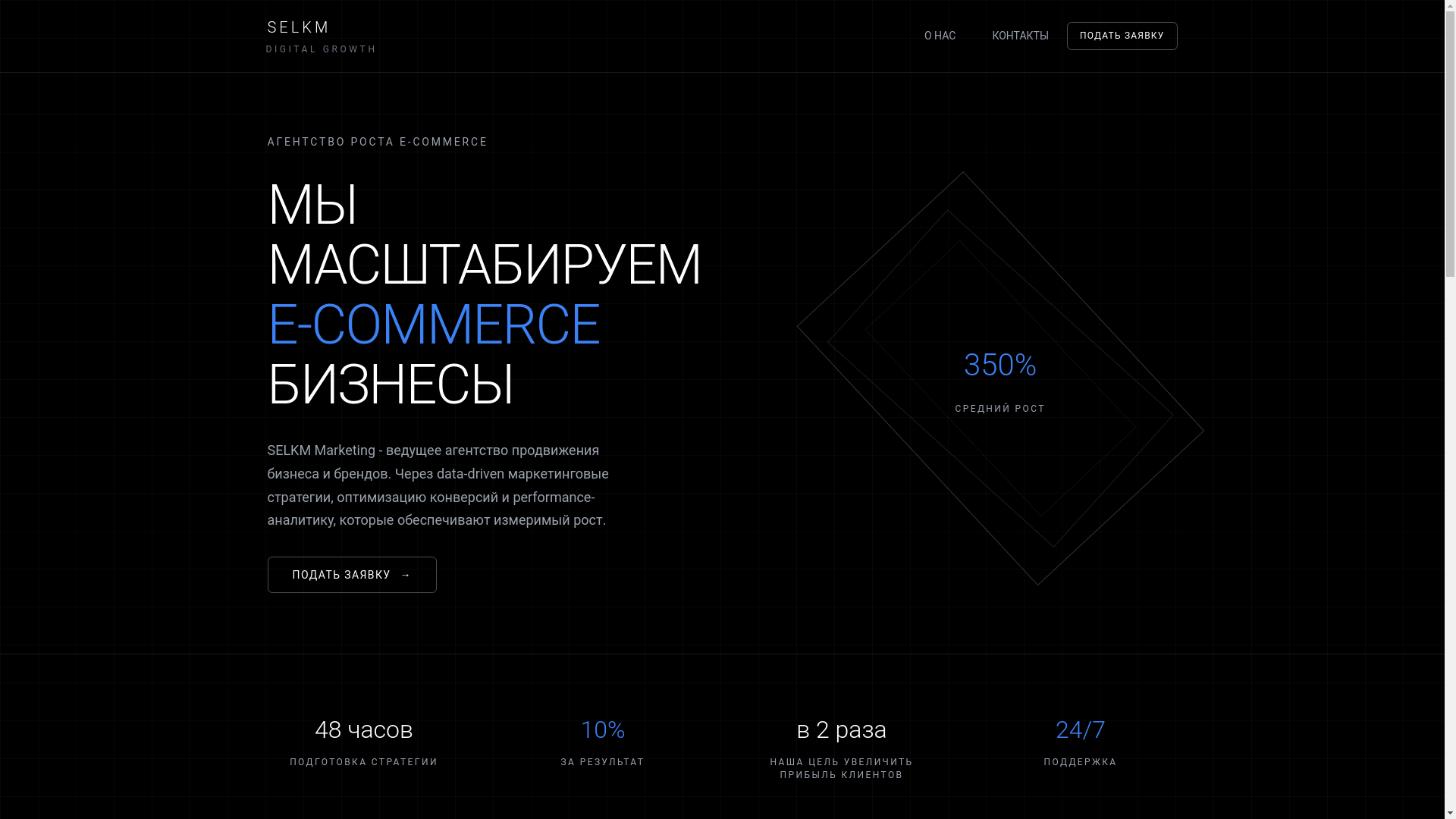 website screenshot of https://selkm.com/
