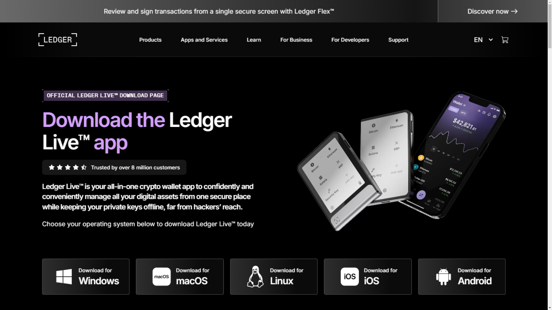 website screenshot of https://start-en-ledgr-us.pages.dev/