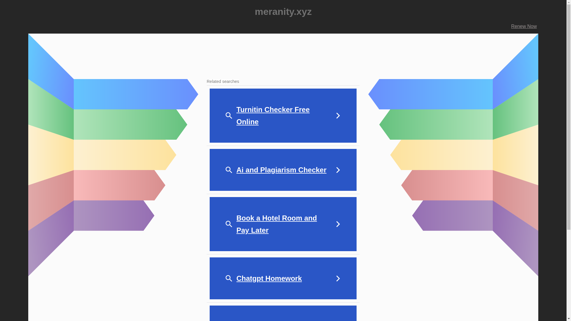 website screenshot of https://meranity.xyz/