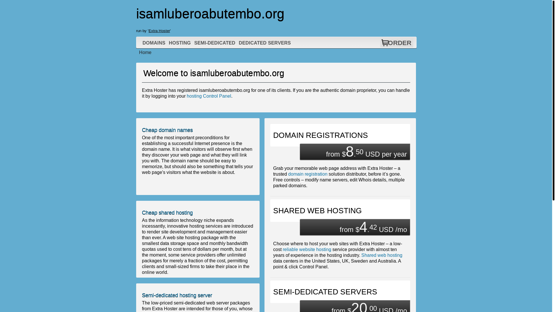 website screenshot of https://isamluberoabutembo.org/