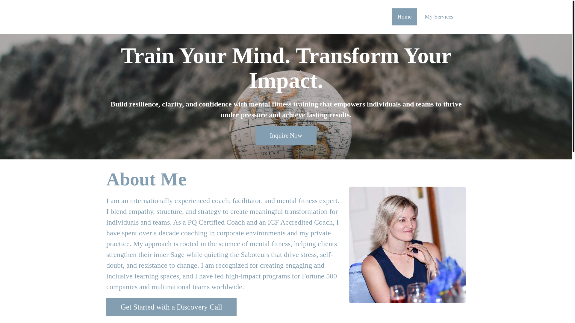 website screenshot of https://urshcoach.com/