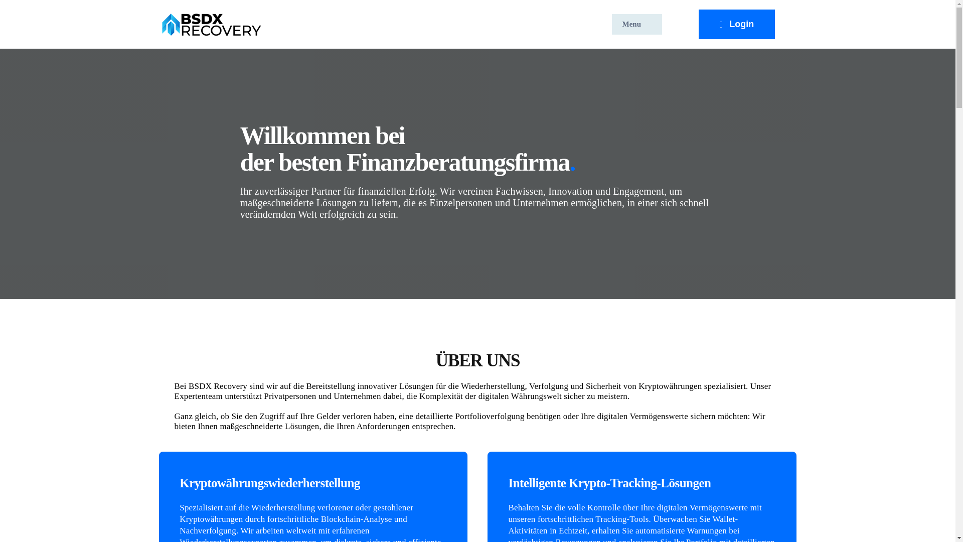 website screenshot of https://bsdxrecovery-ltd.com/
