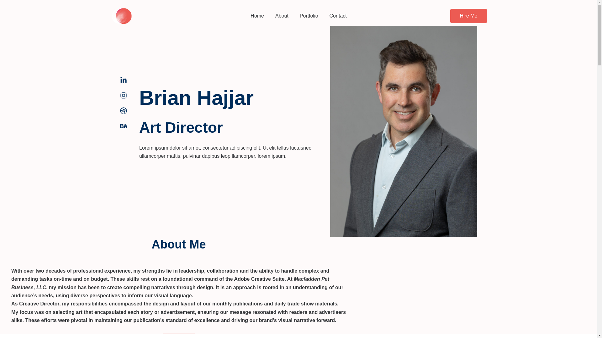 website screenshot of https://bwhajjar.com/