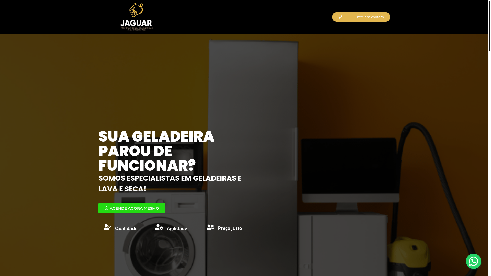 website screenshot of https://assistenciajaguar.com.br/