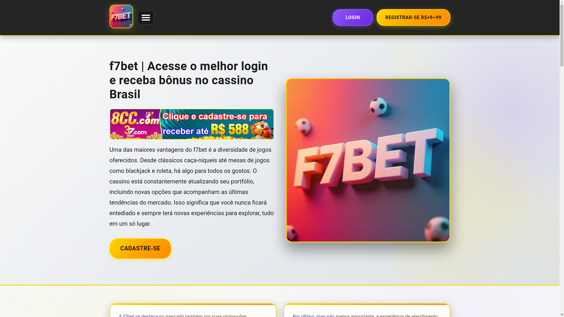 website screenshot of https://f7beti.com/