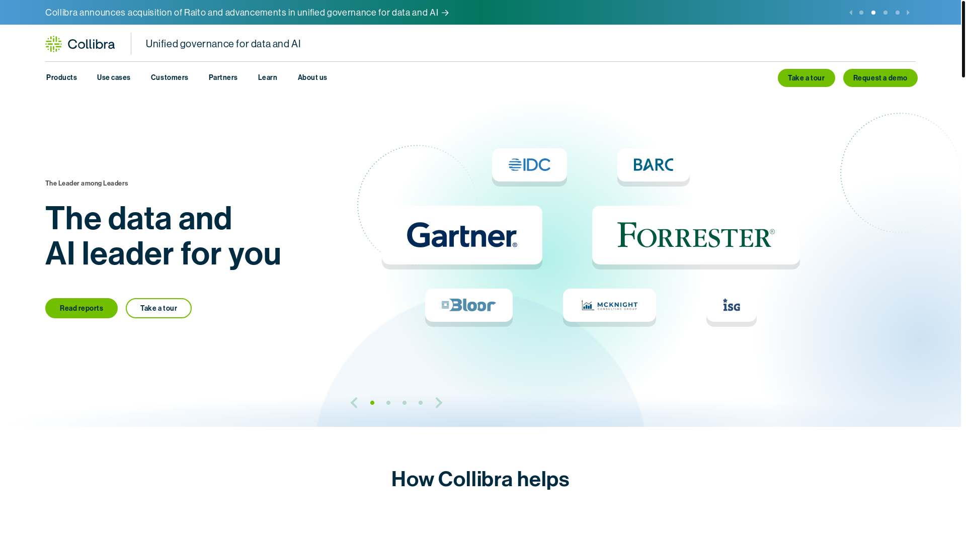 website screenshot of https://web-dev-collibra-astro.pages.dev/