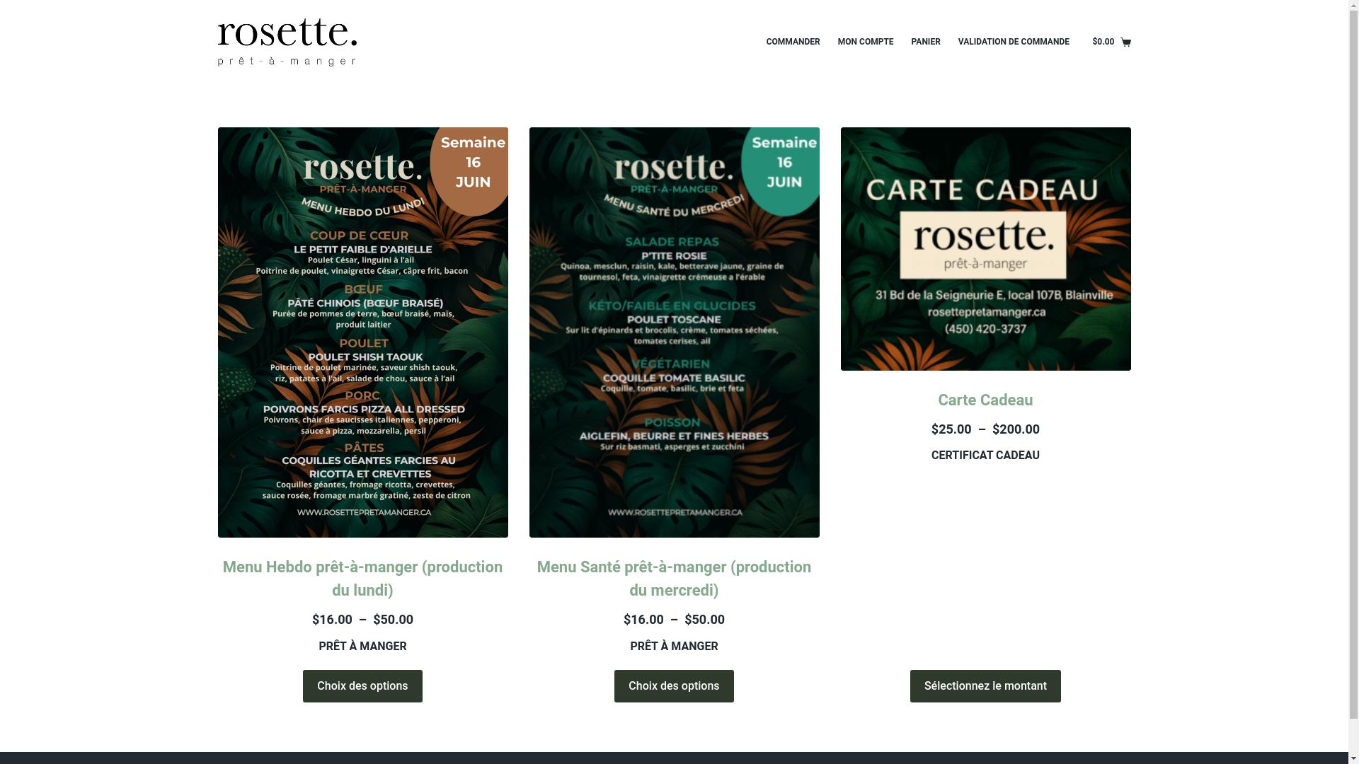 website screenshot of https://rosettepretmanger.ca/