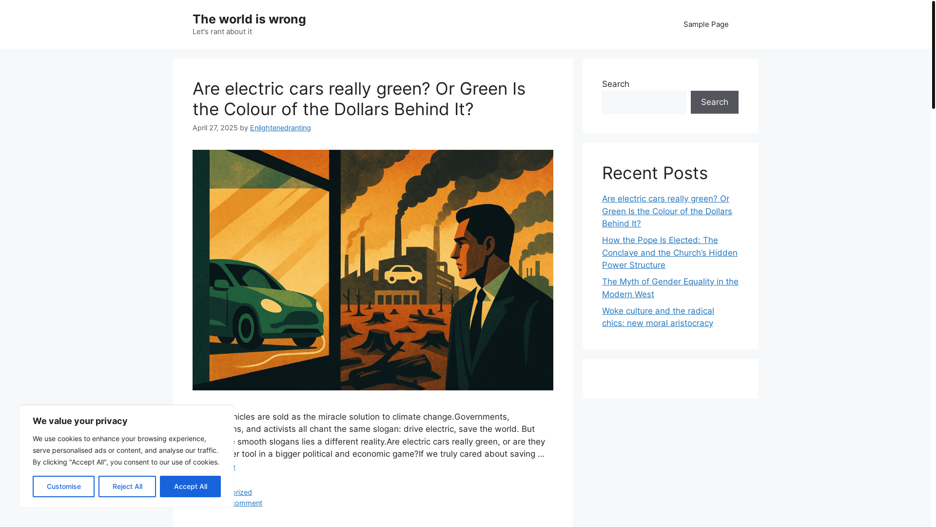 website screenshot of https://thedifferenteye.com/
