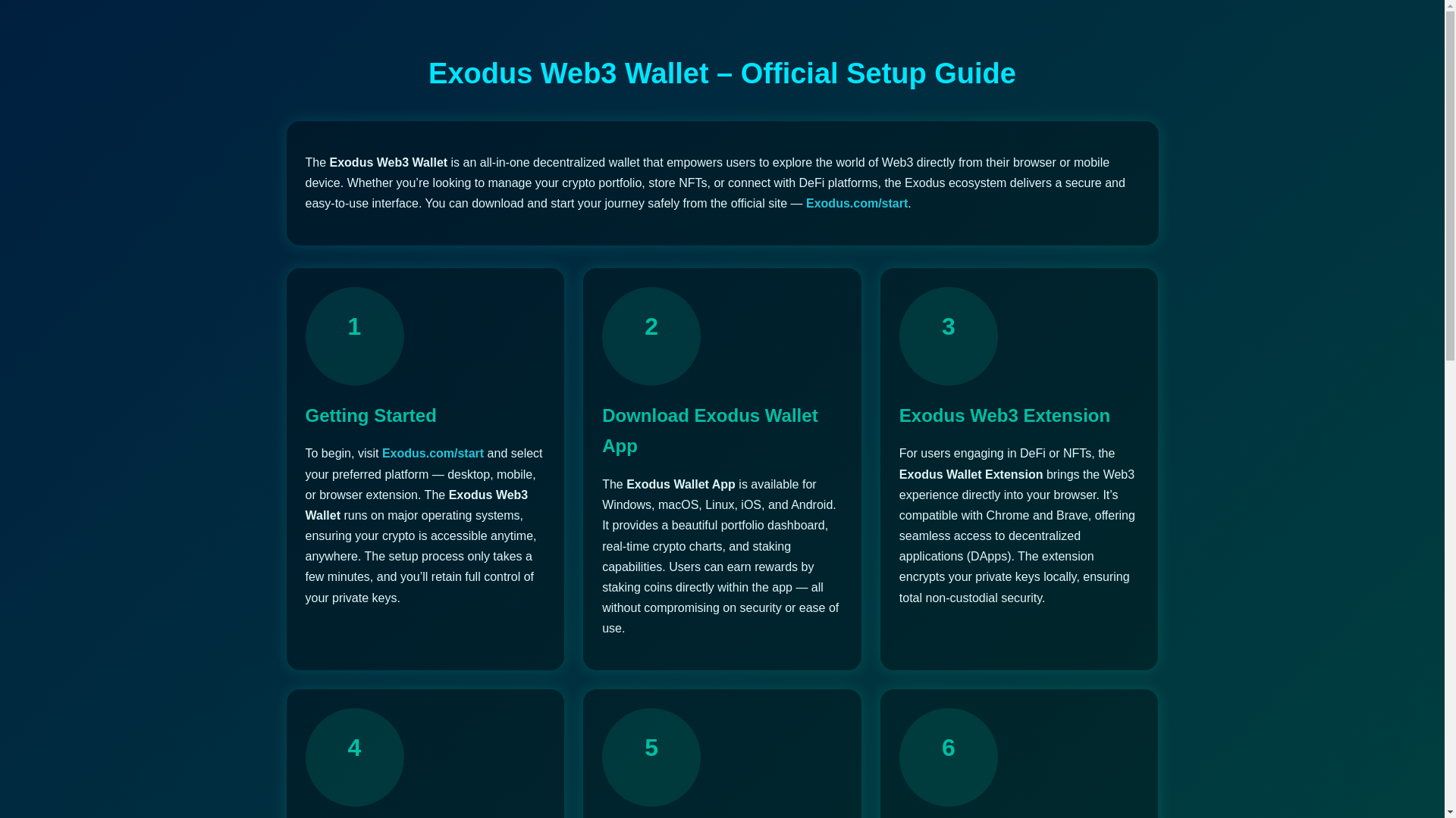 website screenshot of https://exodus-extension-io.pages.dev/