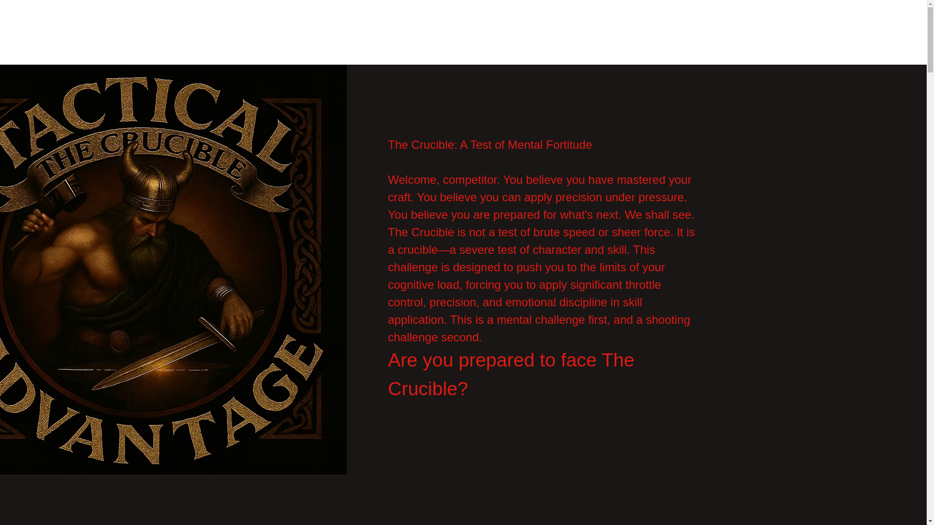 website screenshot of https://tacticaladv-thecrucible.com/