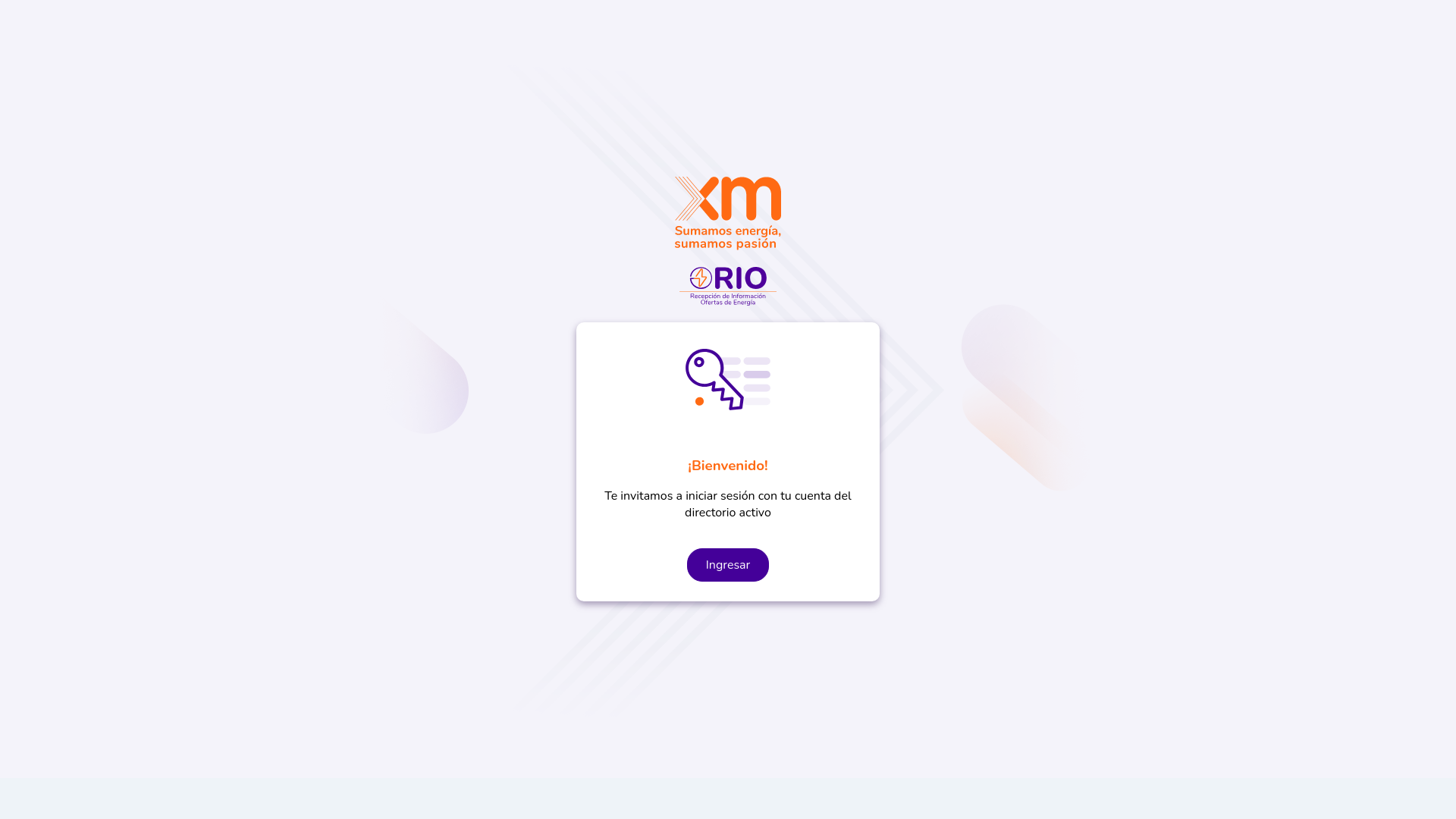website screenshot of https://rio.xm.com.co/