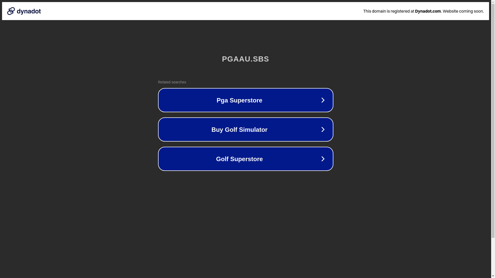 website screenshot of https://pgaau.sbs/