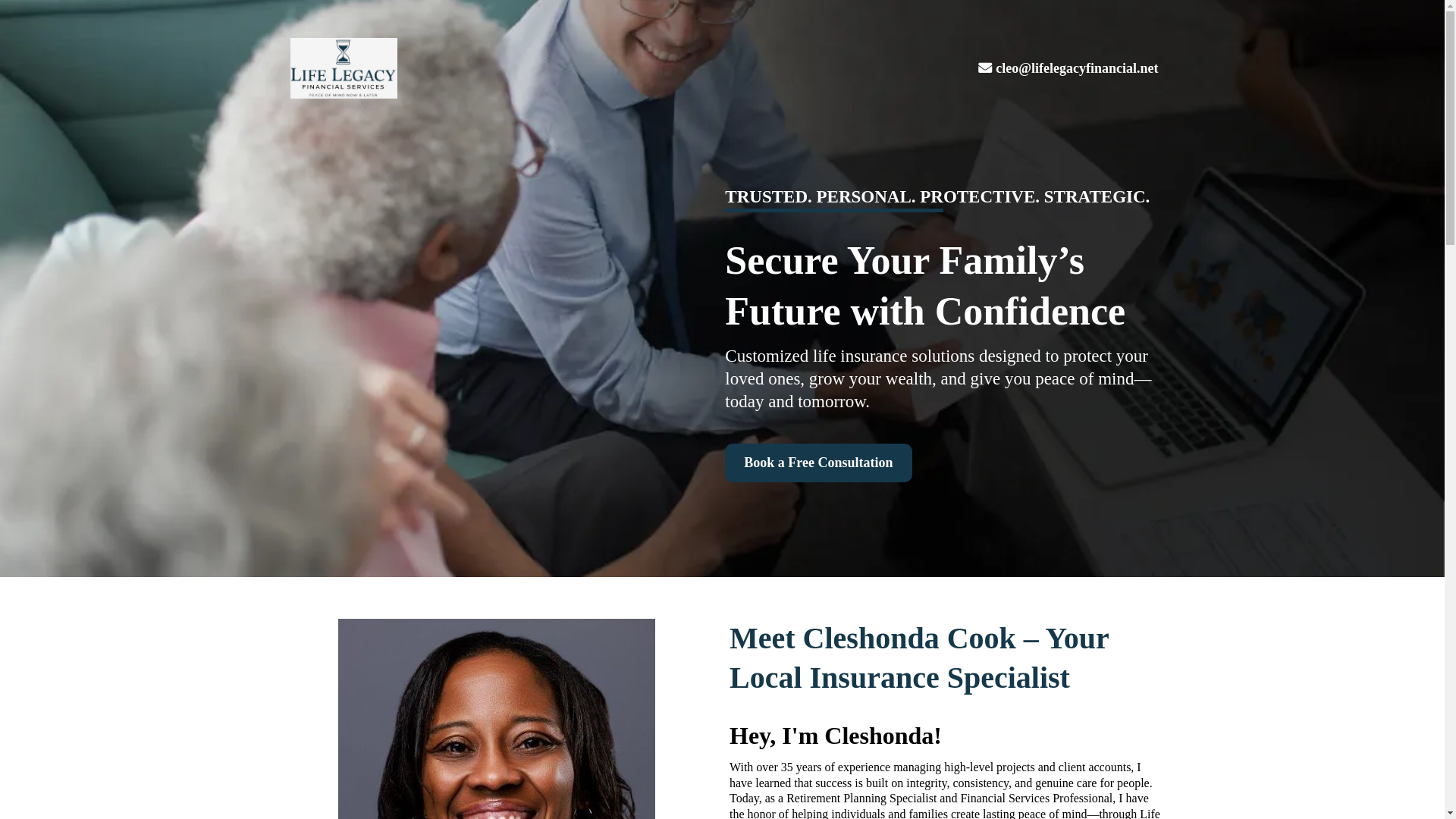 website screenshot of https://lifelegacyfs.com/