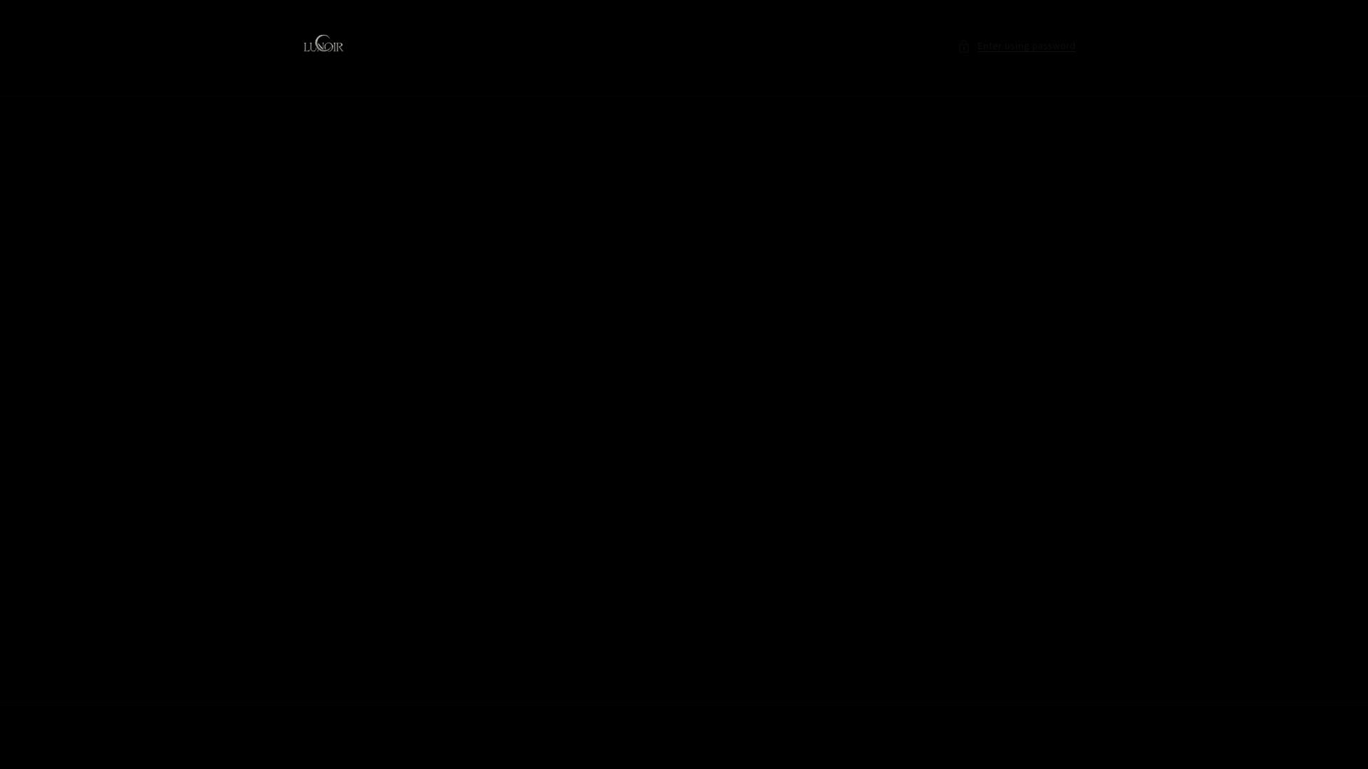 website screenshot of https://lunoirstore.com/