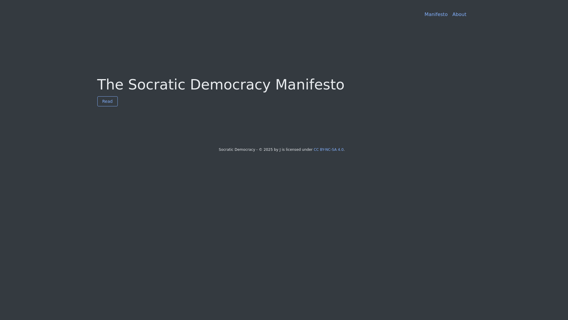 website screenshot of https://socratic-democracy.pages.dev/