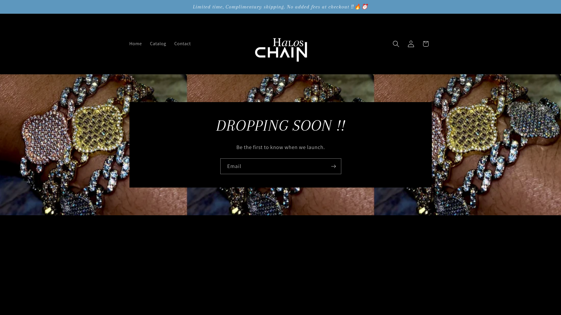 website screenshot of https://haloschain.com/
