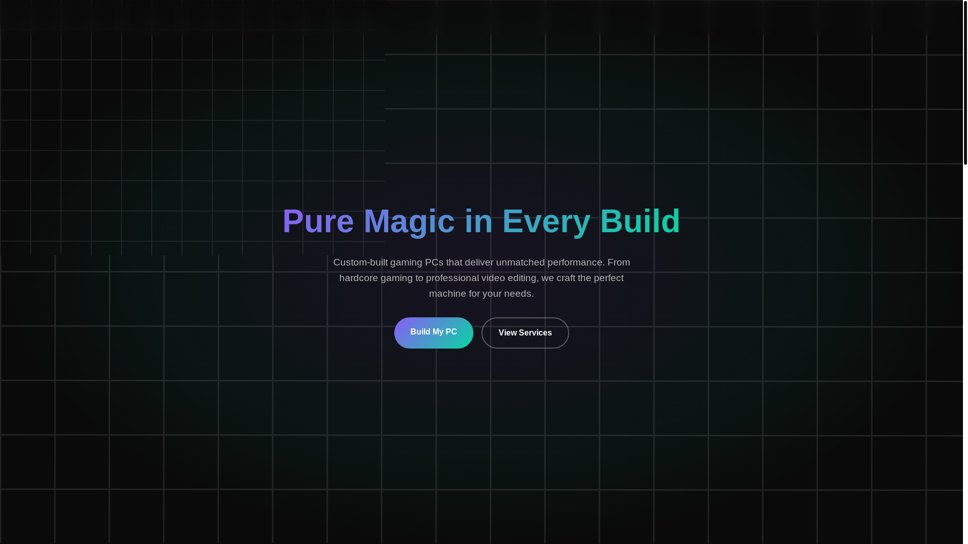 website screenshot of https://pc-whizardry-site.pages.dev/