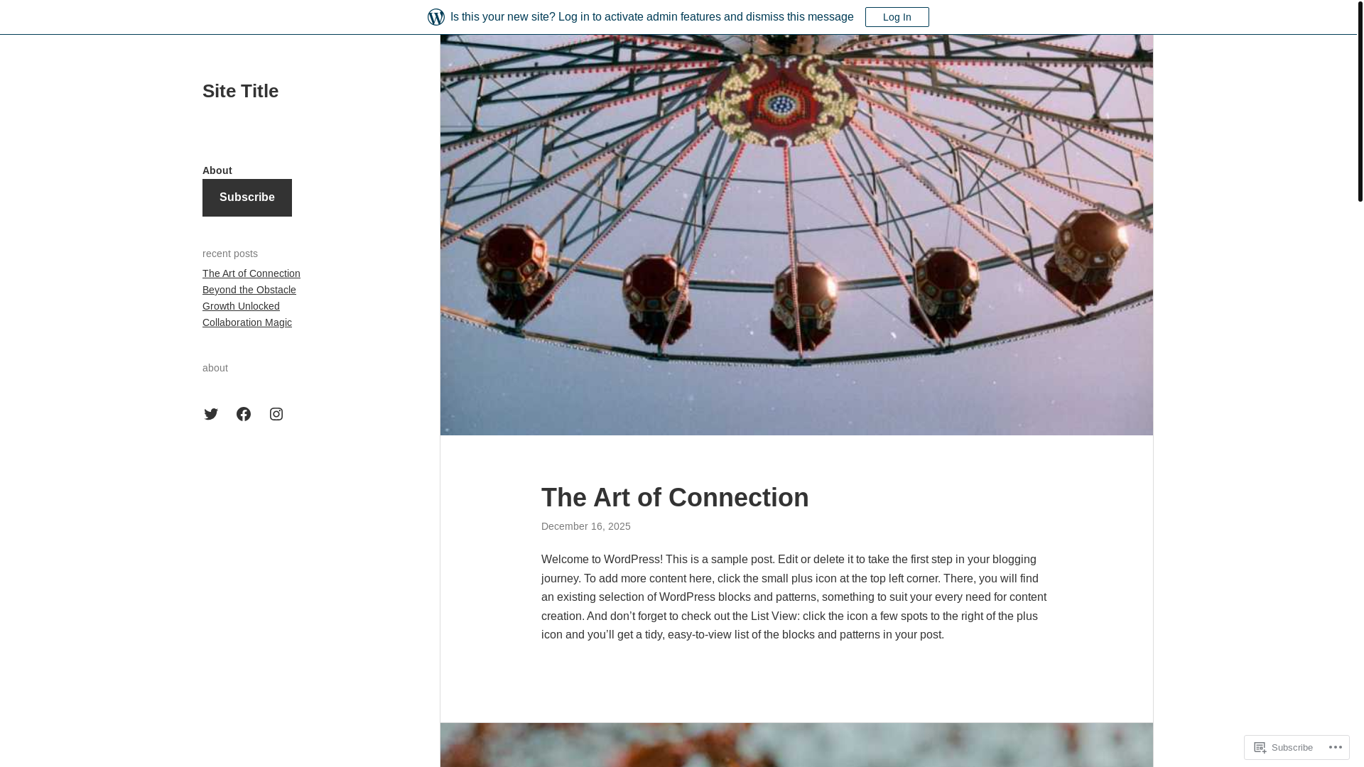 website screenshot of https://sabnamrokka.blog/