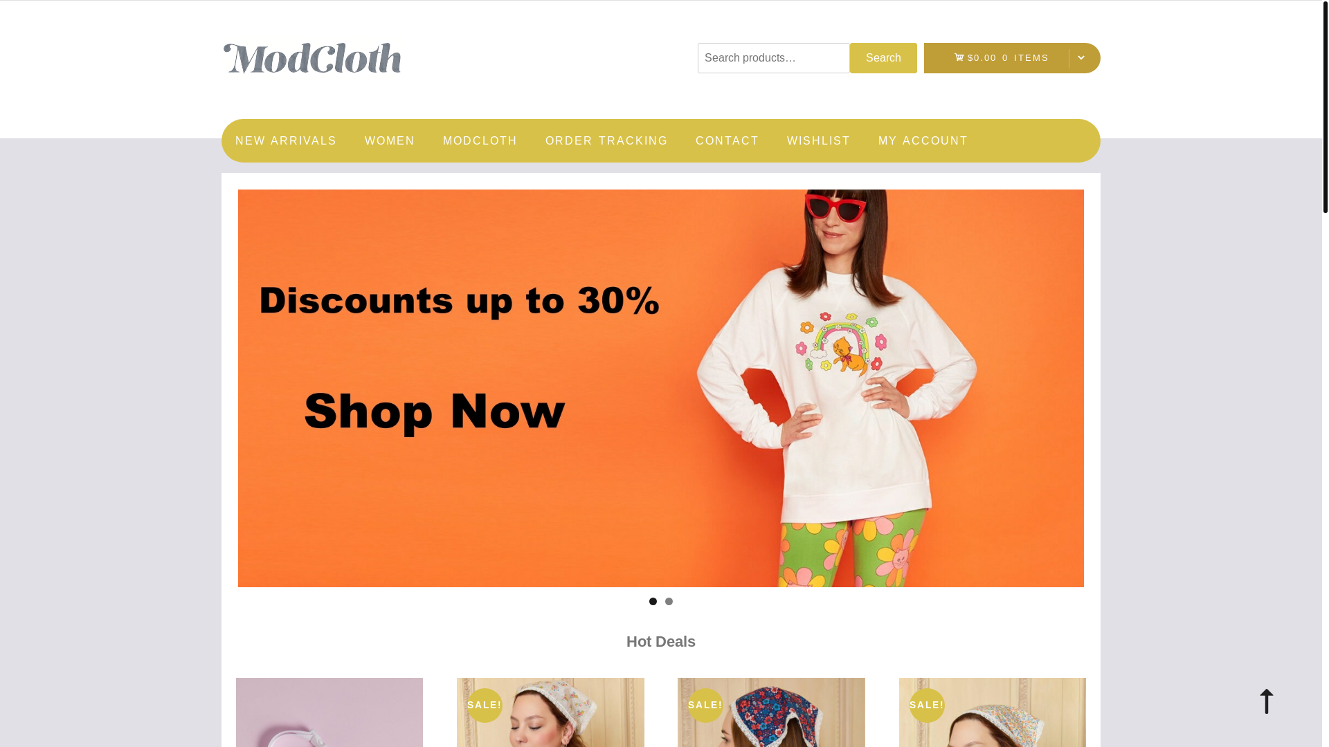 website screenshot of https://www.imiliano.shop/